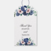 Floral Eucalyptus huwelijkscadeau Labels Cadeaulabel (Voorkant)