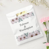 Floral Eucalyptus Summer Wedding Bedankzakje (Gezegeld)