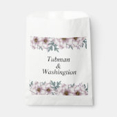 Floral Eucalyptus Summer Wedding Bedankzakje (Voorkant)