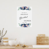 Floral Eucalyptus Trouwteken Poster (Keuken)