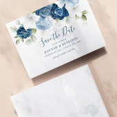Floral Eucalyptus Waterverf Flowers Save The Date
