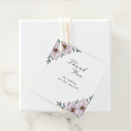 Floral Eucalyptus Wedding Bedankjes Labels