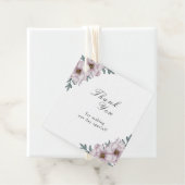 Floral Eucalyptus Wedding Bedankjes Labels (In situ)
