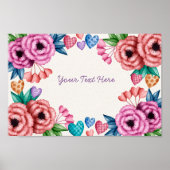 Floral Event Poster (Voorkant)