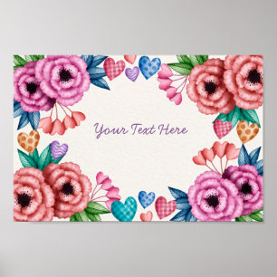 Floral Event Poster