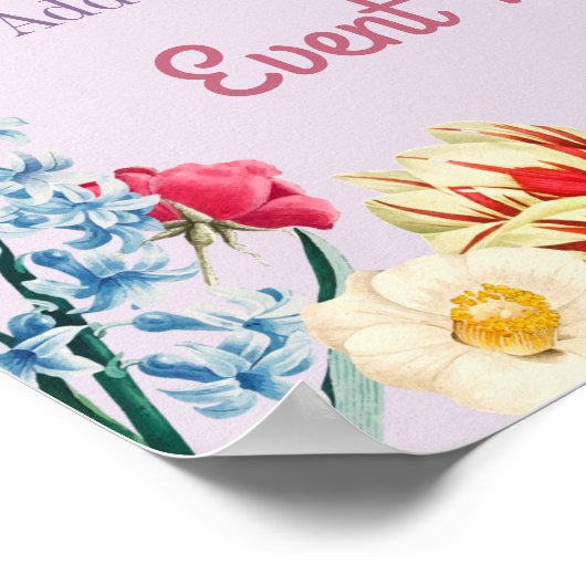 Floral Event Poster (Hoek)