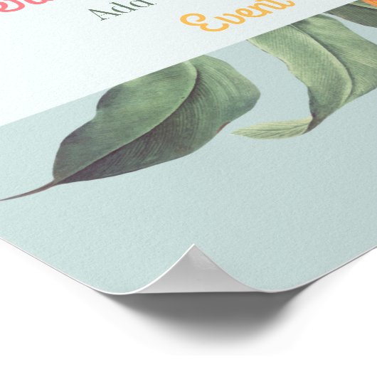 Floral Event Poster (Hoek)