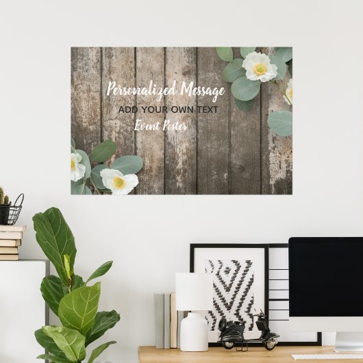 Floral Event Poster (Thuiskantoor)