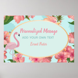 Floral Event Poster