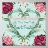 Floral Event Poster (Voorkant)