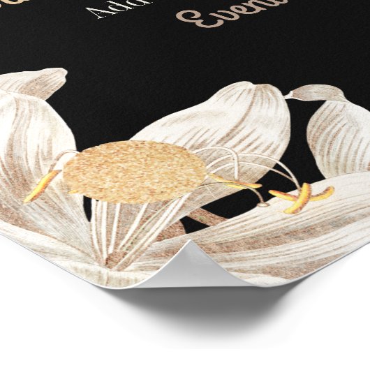 Floral Event Poster (Hoek)