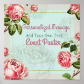 Floral Event Poster (Voorkant)