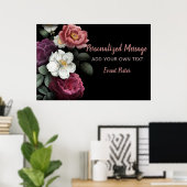 Floral Event Poster (Thuiskantoor)