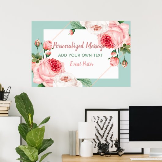 Floral Event Poster (Thuiskantoor)