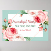 Floral Event Poster (Voorkant)