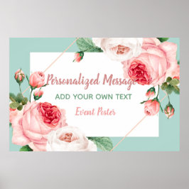 Floral Event Poster