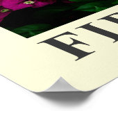 Floral Exhibit No. 1 Poster (Hoek)