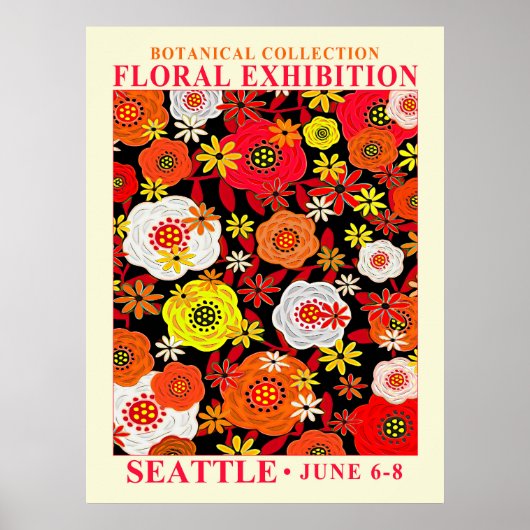 Floral Exhibit No. 9 Poster (Voorkant)