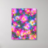 Floral Explosion Abstract Canvas Afdruk (Voorkant)