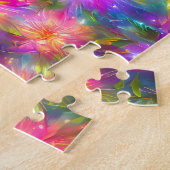 Floral Explosion Abstract Legpuzzel (Zijkant)