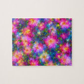 Floral Explosion Abstract Legpuzzel (Horizontaal)