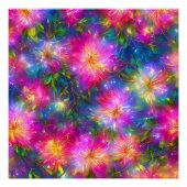 Floral Explosion Abstract Perfect Poster (Voorkant)