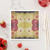 Floral Explosion Abstrcat Painting Servet (Insitu)