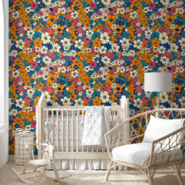 Floral Explosion Behang