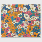 Floral Explosion Cadeaupapier (Vlak)