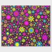 Floral Explosion Cadeaupapier (Vlak)