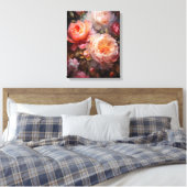 Floral Explosion Canvas Afdruk (Insitu (Slaapkamer))