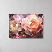 Floral Explosion Canvas Afdruk (Voorkant)