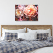 Floral Explosion Canvas Afdruk (Insitu (Slaapkamer))