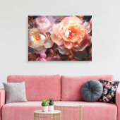 Floral Explosion Canvas Afdruk (Insitu (Woonkamer))