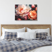 Floral Explosion Canvas Afdruk (Insitu (Slaapkamer))