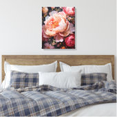 Floral Explosion Canvas Afdruk (Insitu (Slaapkamer))