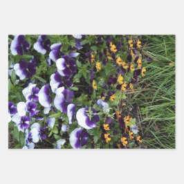 Floral Explosion Inpakpapier Vel