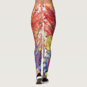 Floral Explosion Leggings (Achterkant)