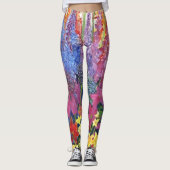 Floral Explosion Leggings_akgestoord Leggings (Voorkant)