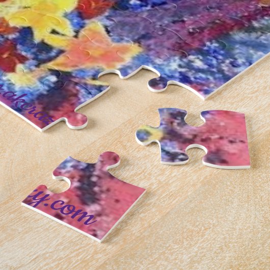 Floral Explosion Legpuzzel (Zijkant)