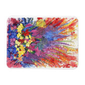 Floral Explosion Magnet Magneet (Horizontaal)