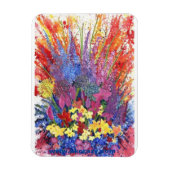 Floral Explosion Magnet Magneet (Verticaal)