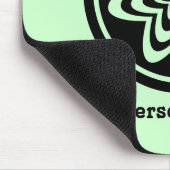 Floral Explosion Mousepad, zwart Muismat (Hoek)