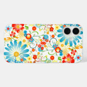 Floral Explosion of Color Case-Mate iPhone Case (Achterkant (horizontaal))