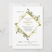 Floral Expression Invitation Kaart (Voorkant)