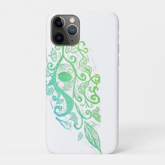 Floral eye phone case (Achterkant)