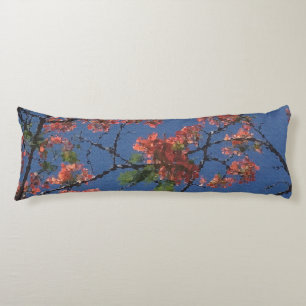 Floral Fabric, blauw Lichaamskussen