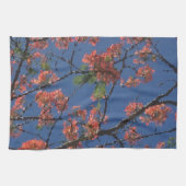 Floral Fabric, blauw Theedoek (Horizontaal)
