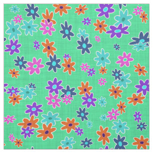 Floral Fabric naadloos patroonkleurig Stof