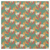  Floral Fabric Stof (Swatch)